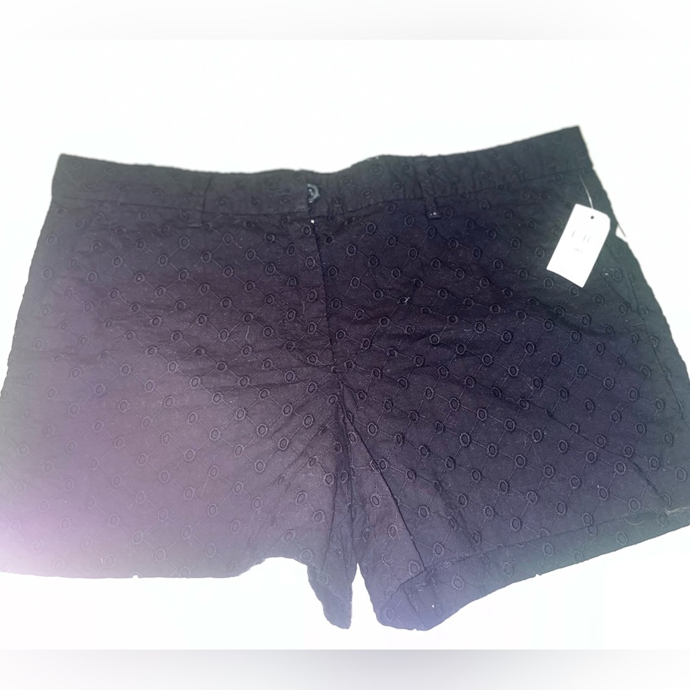Gap Navy embroidered shorts